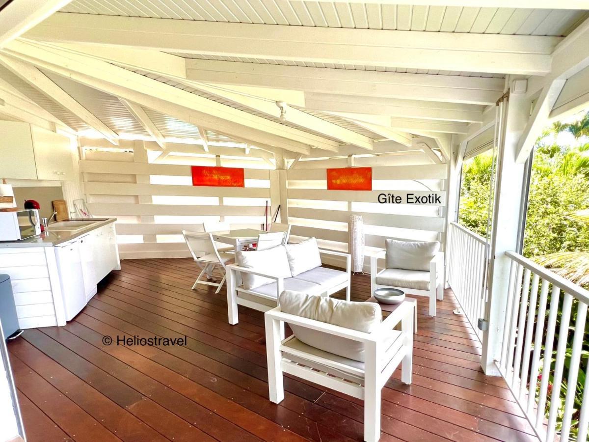 Residence O Coeur De Deshaies Appartements Exotik Et Tropikal Экстерьер фото