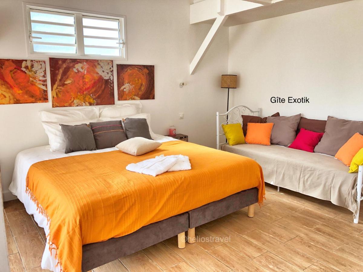 Residence O Coeur De Deshaies Appartements Exotik Et Tropikal Экстерьер фото